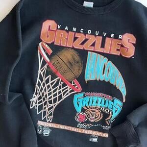 Retro Vancouver Basketball Vancouver Grizzlies Sweatshirt Retro Teresafarn